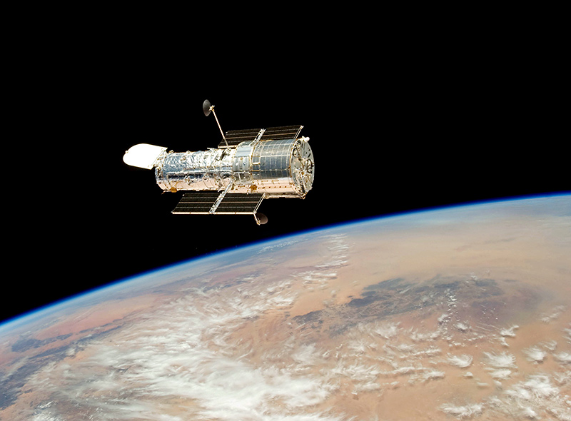 Hubble Space Telescope, courtesy STScI