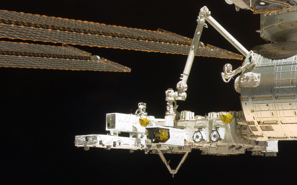 RAIDS instrumented mounted on the ISS, Courtesy NASA